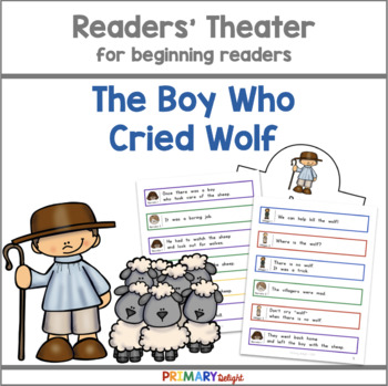 Preview of The Boy Who Cried Wolf Readers' Theater | Readers Theater Scripts Fables