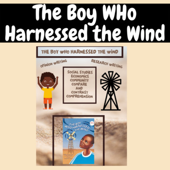 Preview of The Boy Who Harnessed The Wind Social Studies KY Kinder, 1st, 2nd, 3rd Grade