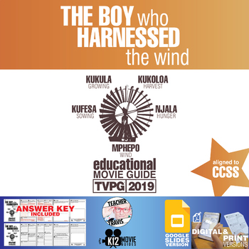 Preview of The Boy Who Harnessed the Wind Movie Guide | Questions | Google (PG - 2019)