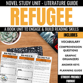 Refugee Novel Study: Comprehension Questions & Vocabulary