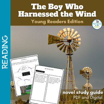 Preview of The Boy Who Harnessed the Wind Novel Study Activities Comprehension Questions