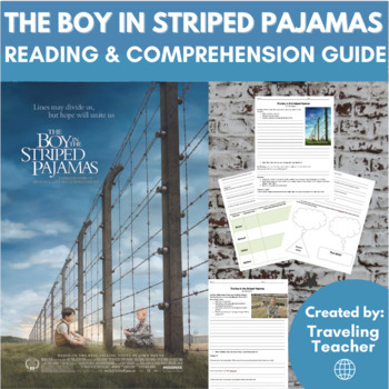 Preview of The Boy in Striped Pajamas Novel Study - Reading Guide + Comprehension Questions