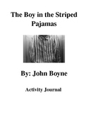 The Boy in the Striped Pajamas Activity Journal