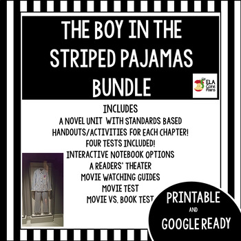 Preview of The Boy in the Striped Pajamas - Bundle