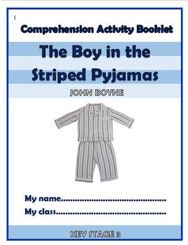 Preview of The Boy in the Striped Pajamas Comprehension Activities Booklet!