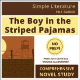 The Boy in the Striped Pajamas Comprehensive Novel Study —