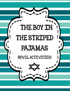 Preview of The Boy in the Striped Pajamas ( John Boyne) Activities