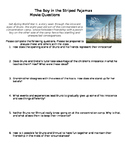 The Boy in the Striped Pajamas Movie Worksheet/Questions