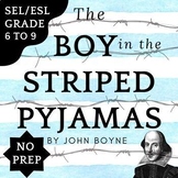 The Boy in the Striped Pyjamas John Boyne Novel Unit Histo