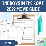 The Boys in the Boat 2023 Movie Guide - Young Adult ELA No