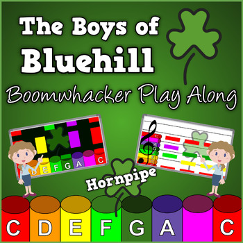 Preview of The Boys of Bluehill [Irish Hornpipe] -  Boomwhacker Videos & Sheet Music