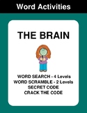 The Brain - Word Search Puzzle, Word Scramble,  Crack the Code