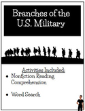 The Branches of the U.S. Military Reading Comprehension an