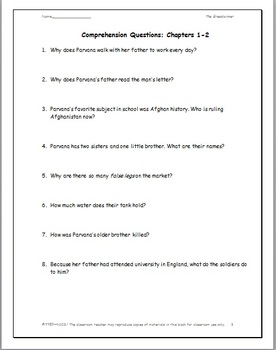 the breadwinner chapter questions and answers