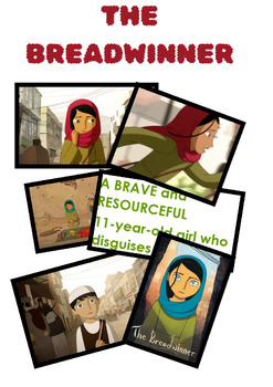 Preview of The Breadwinner Chapter 1 - Vocabulary Drag and Drop Interactive Slides