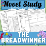 The Breadwinner by Deborah Ellis CC Novel Study Digital & Print 