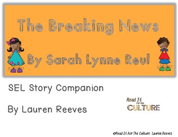 Preview of The Breaking News SEL Story Companion