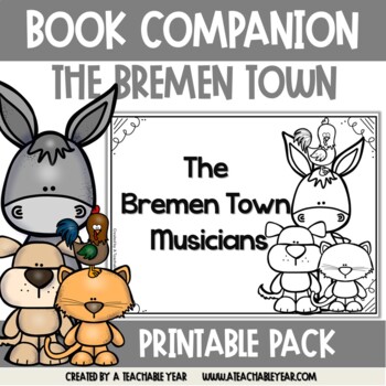 Preview of The Bremen Town Musicians Book Companion | Great for ESL & Primary Students