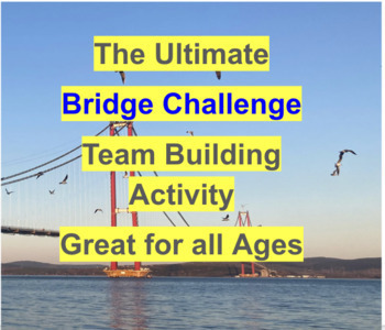 Preview of The Bridge Challenge Activity - Beginning of Year Community Building, Team Work