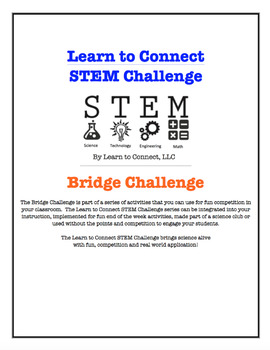 Preview of The Bridge Challenge by Learn to Connect STEM