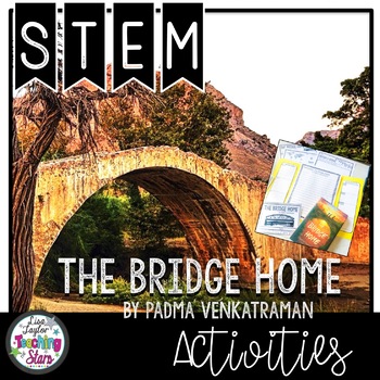 Preview of Novel Lapbook and STEM Activities to use with The Bridge Home