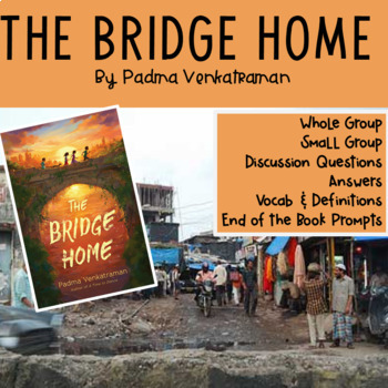 Preview of The Bridge Home by Padma Venkatraman Discussion Questions and Answers Book Guide