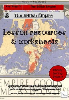 Preview of The British Empire lesson and teaching resource book