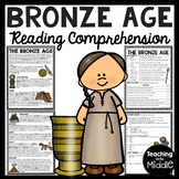 The Bronze Age Reading Comprehension Worksheet Ancient Civ