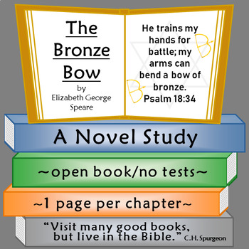 Preview of The Bronze Bow Novel Study