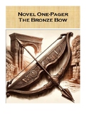 The Bronze Bow - One Pager Activity