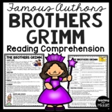 The Brothers Grimm Biography Reading Comprehension Workshe