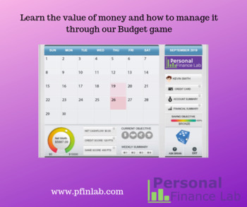 personal budget simulation for students