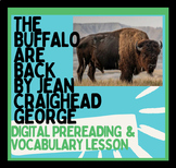 The Buffalo Are Back by J. George introduction and digital