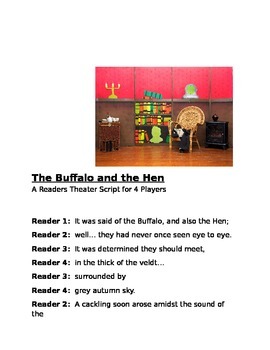 Preview of "The Buffalo and the Hen, A Readers Theater Script" [*New Book Trailer]