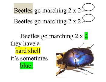 Preview of The Bugs Go Marching