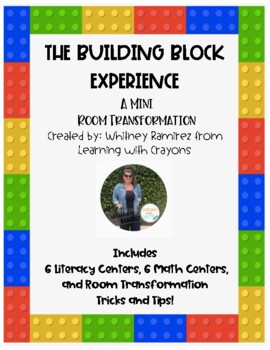 Preview of The Building Block Experience - Mini Room Transformation Activities