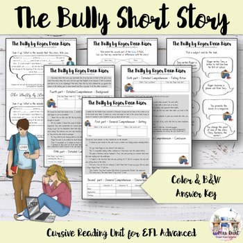 Preview of Bullying Activities - Short Story Study