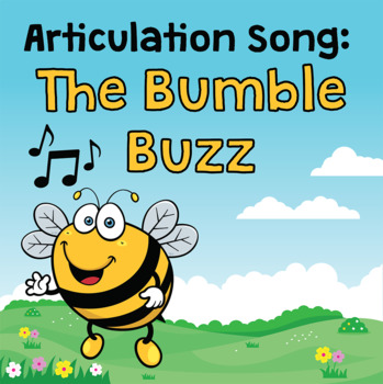 Preview of Articulation Songs: The Bumble Buzz