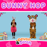 The Bunny Hop by Pevan and Sarah | Easter Songs for kids |
