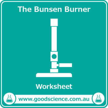 Preview of The Bunsen Burner [Worksheet]