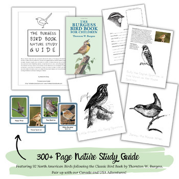 Preview of The Burgess Bird Book Nature Study Guide
