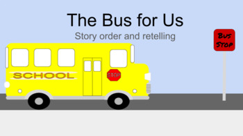 Preview of The Bus for Us by  by Suzanne Bloom Activity
