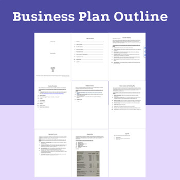 business plan project grade 10