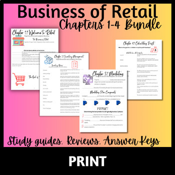 Preview of The Business of Retail: Chapters 1-4 Bundle