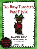 The Busy Teacher's Best Friend Christmas Edition SECOND GRADE