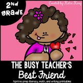 The Busy Teacher's Best Friend February Edition: SECOND GRADE