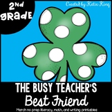 The Busy Teacher's Best Friend March Edition: SECOND GRADE