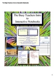 The Busy Teachers Intro to Interactive Notebooks