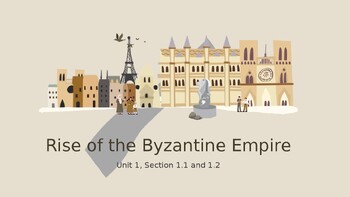 Preview of The Byzantine Empire Powerpoint