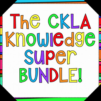 Preview of The CKLA Knowledge SUPER BUNDLE!